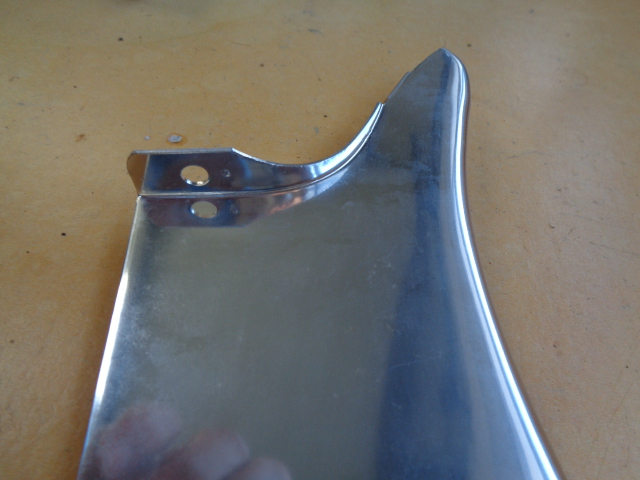 Zierleiste mitte links und rechts für Lufteinlass Mercedes Ponton W120 W121, 190D – Bild 5