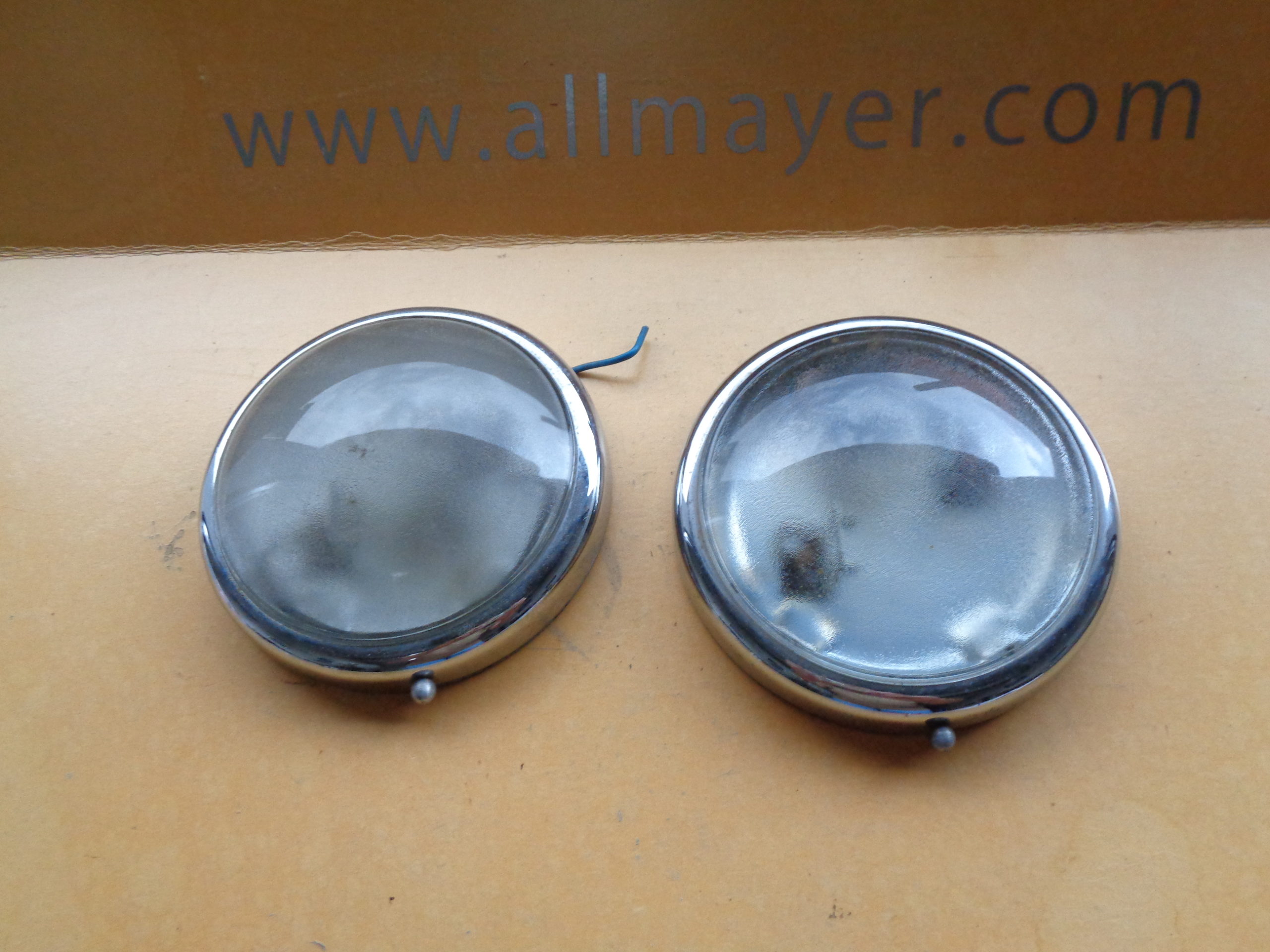 Innenleuchte rund mit Chromring für LKW oder Bus – Bild 3