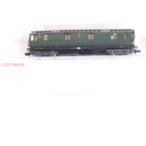 Fleischmann N-Spur 4-achs. Bahnpostwagen mit Brhs Gattung Post 4-b