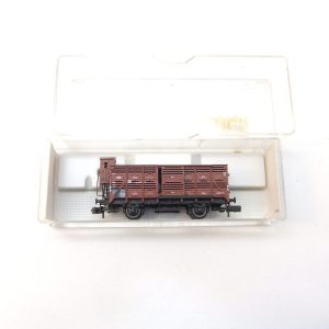 Fleischmann 8380K N-Spur Verschlagwagen mit Bh DR Ep.III