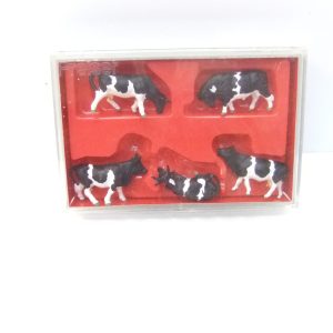 Preiser 14155  HO  5 Kühe