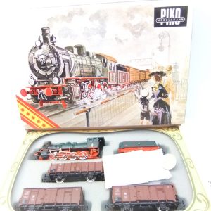 Piko HO Zugset KPEV Da-Lok BR G8`1 und drei Güterwagen
