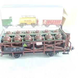 Piko HO Säuretopfwagen mit Bh. DR Ep.III