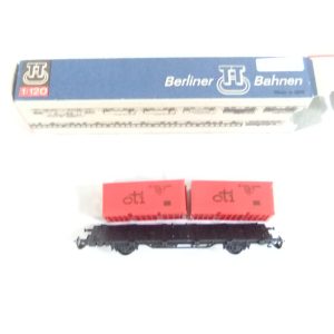 BTTB TT  2-achs. Containerwagen DB Ep.IV