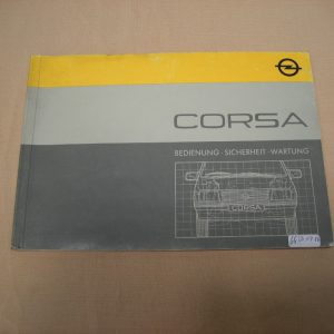 Betriebsanleitung Opel Corsa