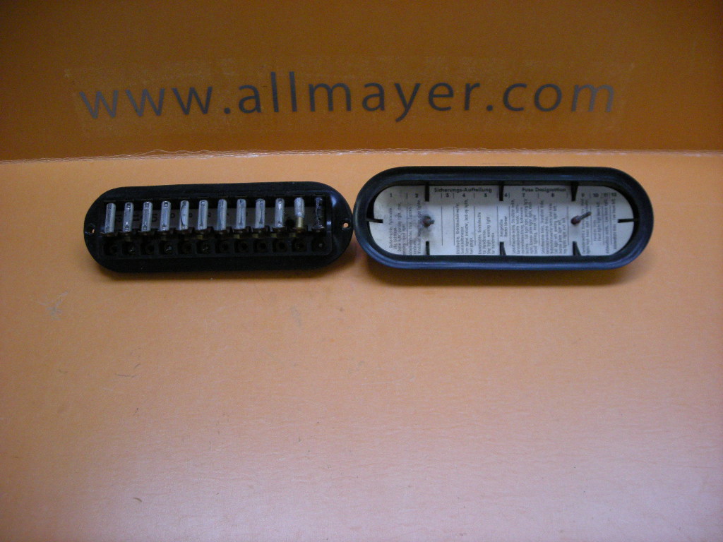 Gebr. Sicherungskasten, Sicherungsdose für Mercedes W108, W110, W113, W111 – Bild 3