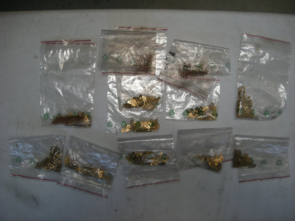 Keile und Federn für Türschließzylinder für VW, Seat