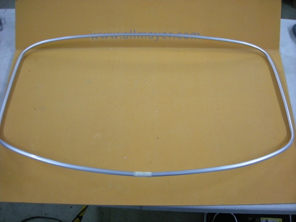 Zierrahmen für Heckscheibe für Mercedes 300 SL W198 Gullwing