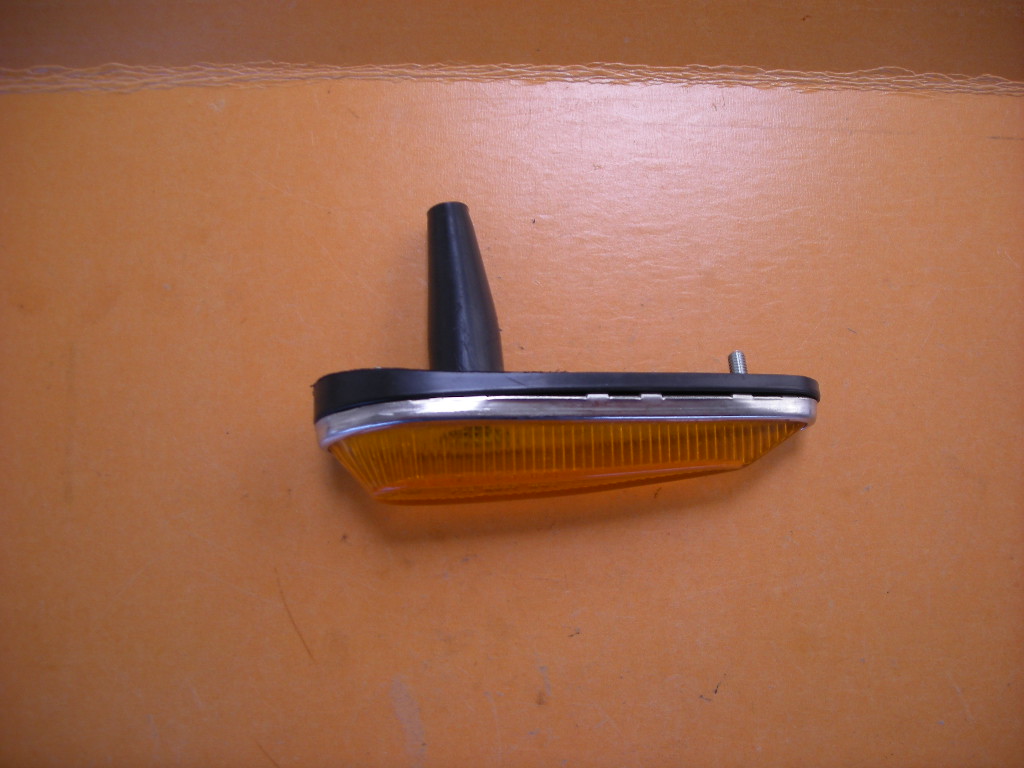 Blinkleuchte seitlich tropfenförmig mit Chromrahmen für viele Fahrzeuge – Bild 3