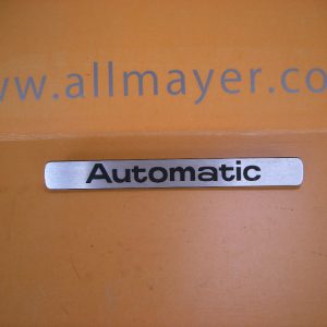Typenschild, Schriftzug „Automatik´´
