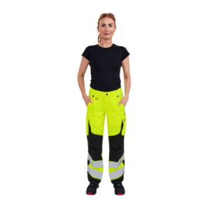 Engel Safety Light Damenhose Neongelb/Schwarz