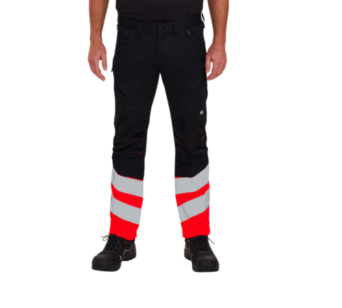 Engel Safety Hose Warnrot/Schwarz