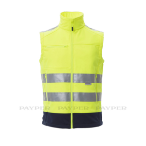 Payper TRAFFIC Softshell Warnwetse Unisex Neongelb