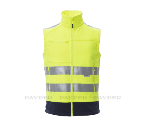 Payper TRAFFIC Softshell Warnwetse Unisex Neongelb