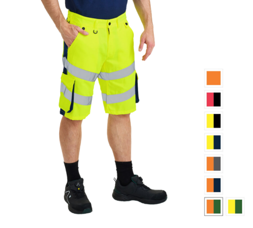Engel SAFETY leichte Warnschutz Shorts in 8 Farben