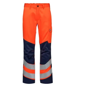 Engel Safety+ Multinorm Bundhose Fluoorange/Blau