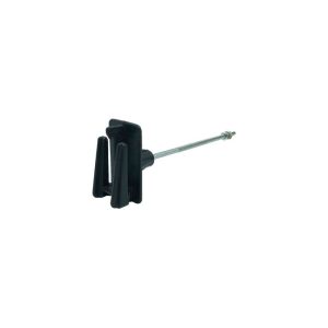 Distanzisolator WI 12006 / 180 / 2 mit M6-Gewinde – für Band bis 40 mm & Litze bis 6 mm