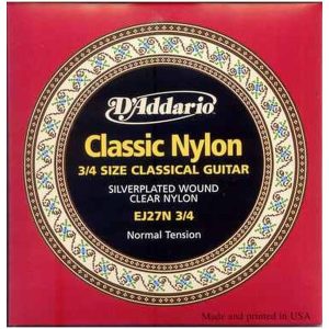 D’Addario EJ27N-3/4 3/4 Größe Sound abgestimmt auf 3/4 Größe