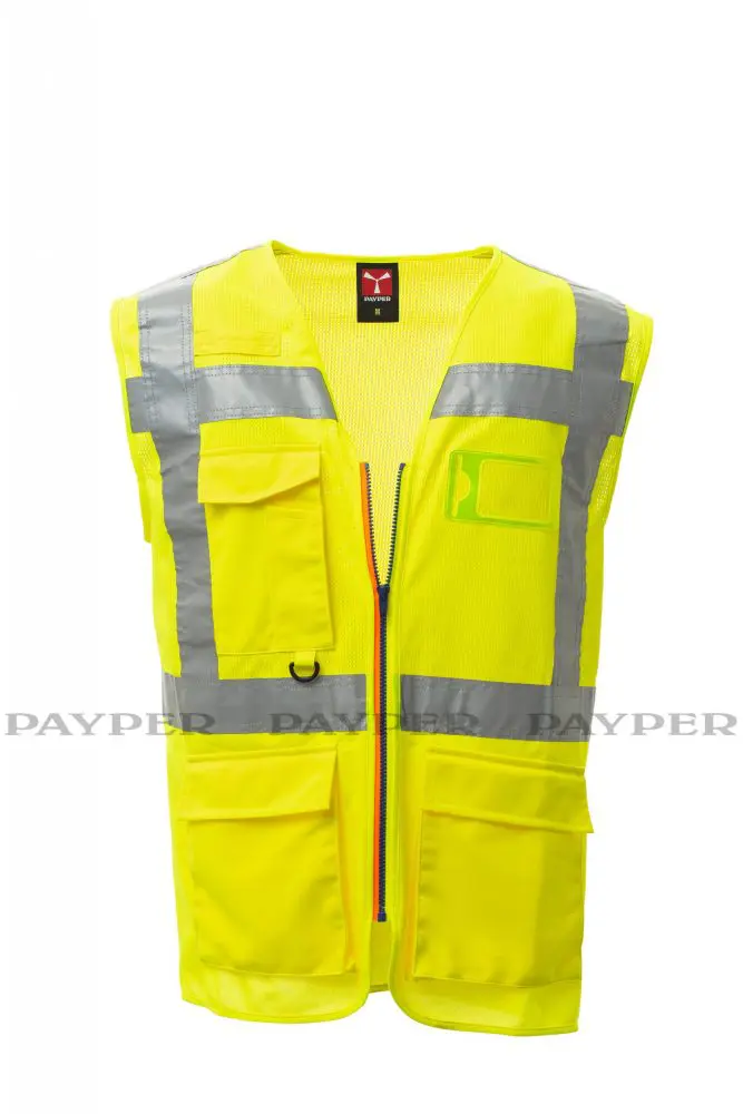 Payper Warnweste EXTRA MESH Warngelb – Bild 2