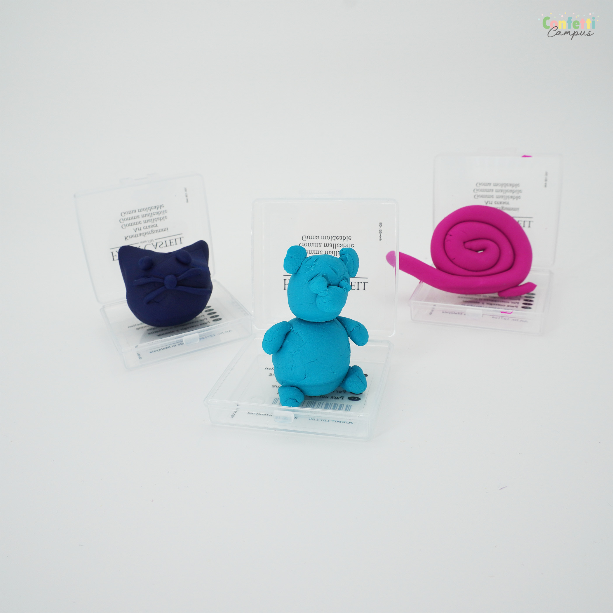 FABER CASTELL Knetradiergummi Türkis – Bild 4