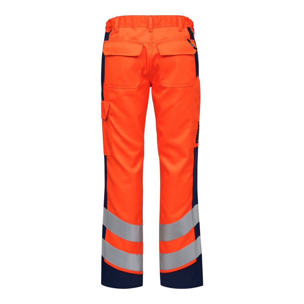 Engel Safety+ Multinorm Bundhose Fluoorange/Blau – Bild 3