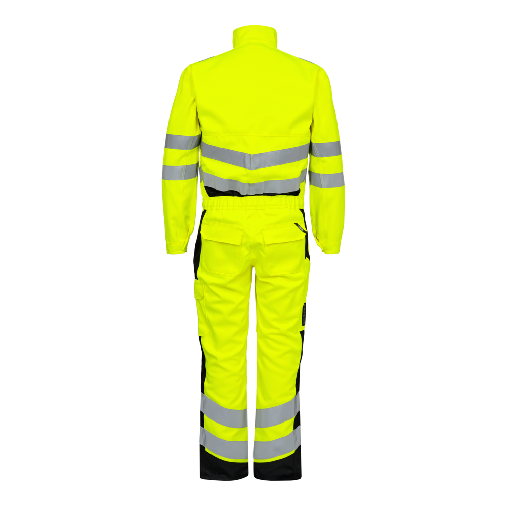 Engel Safety+ Multinorm Overall Fluogelb/schwarz – Bild 3