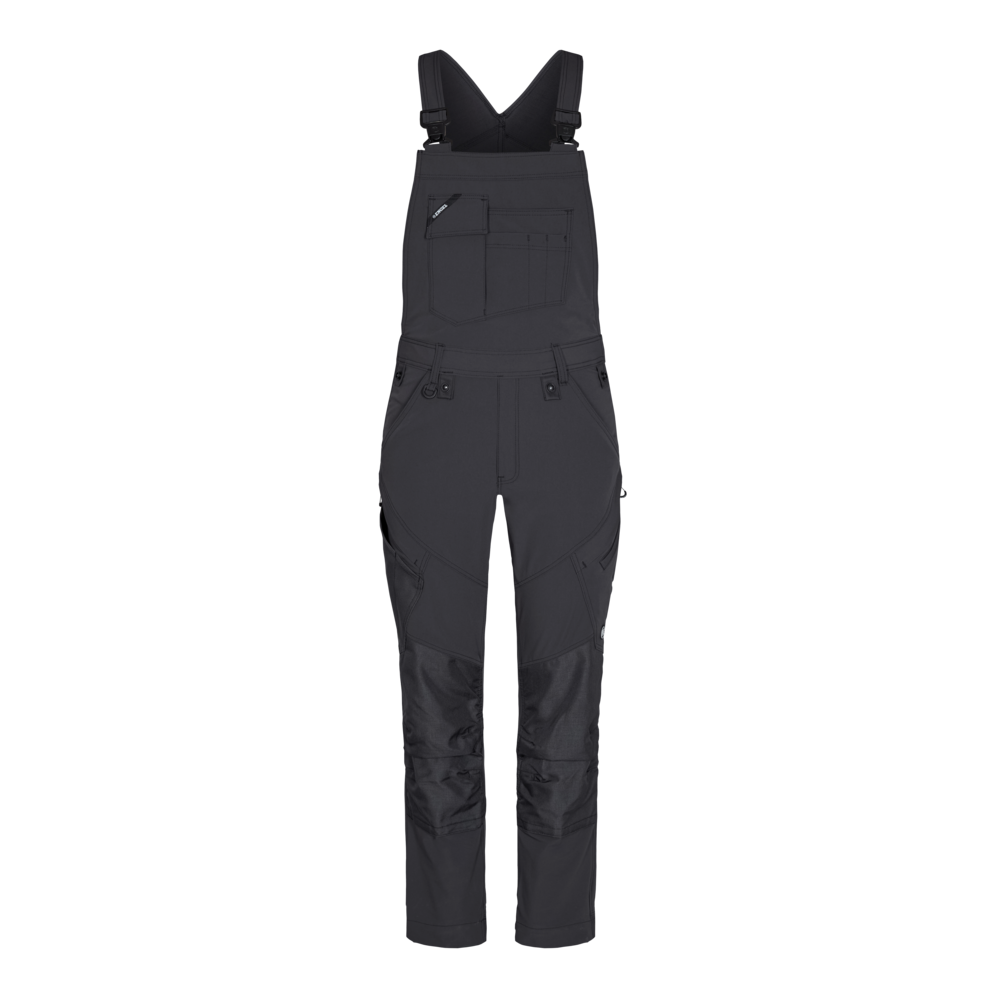 Engel X-treme Latzhose mit 4-Wege-Stretch Unisex Anthrazitgrau – Bild 4