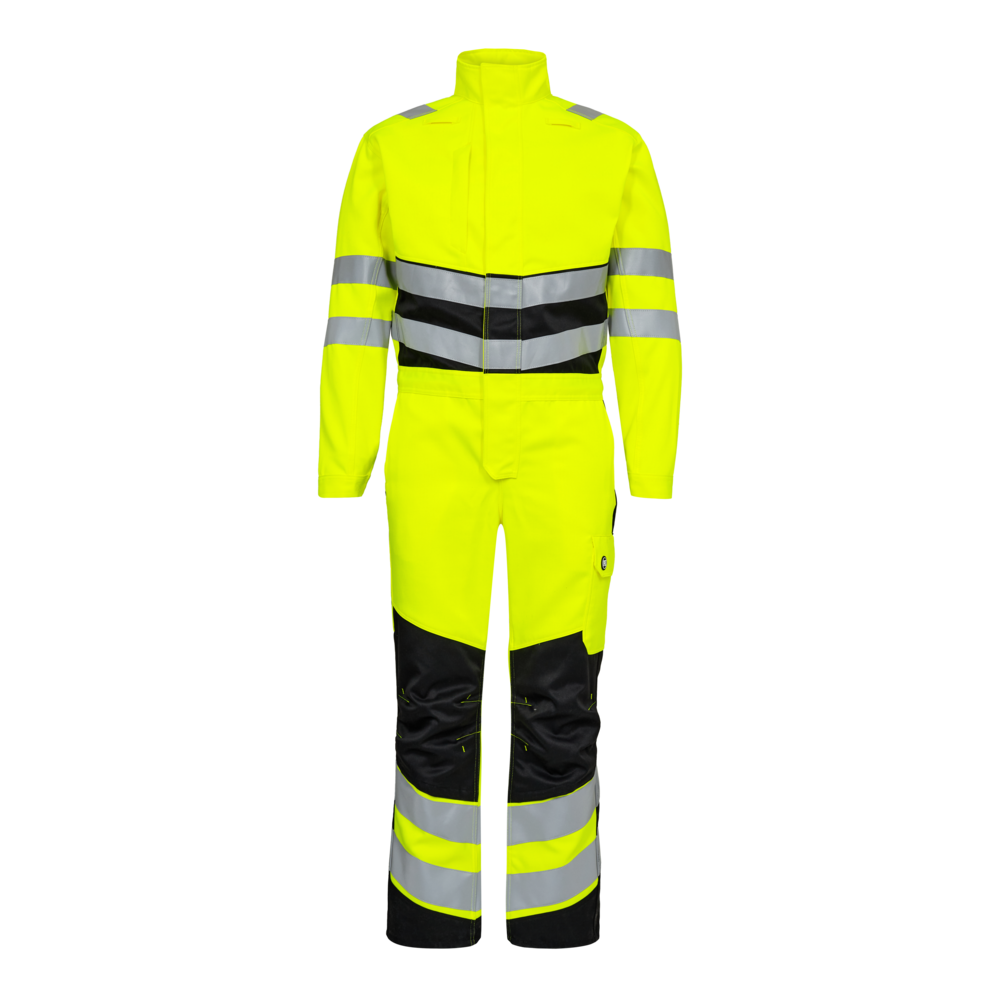 Engel Safety+ Multinorm Overall Fluogelb/schwarz – Bild 2
