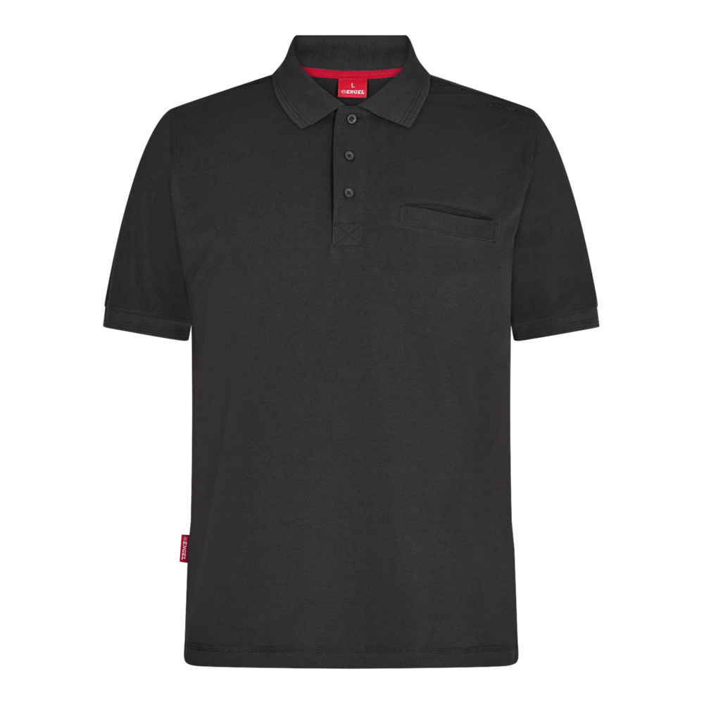 Engel Extend Poloshirt mit Brusttasche – Bild 4