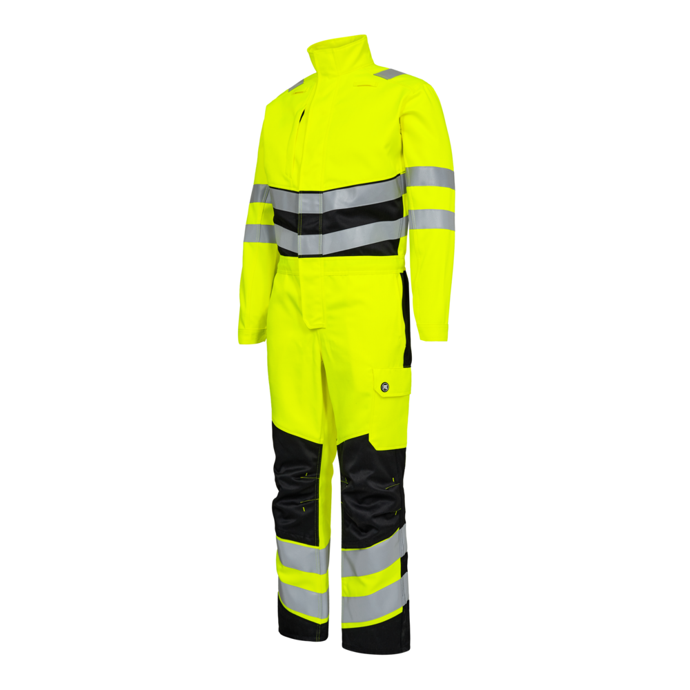 Engel Safety+ Multinorm Overall Fluogelb/schwarz – Bild 4