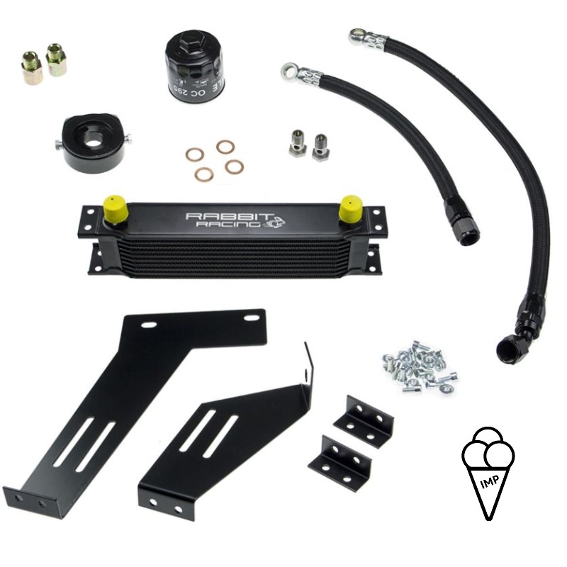 Ölkühler Nachrüstset Golf1 komplett + Cabrio, Jetta1 Caddy1 Scirocco1&2