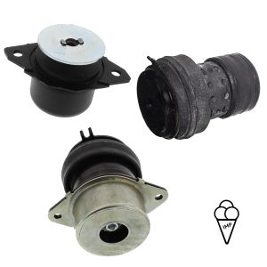 Komplettes VR6 Motorlager Set für Golf3, Vento, Corrado und Golf2 Umbau