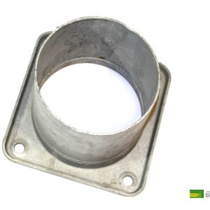 Flansch mit Rohr verzinkt