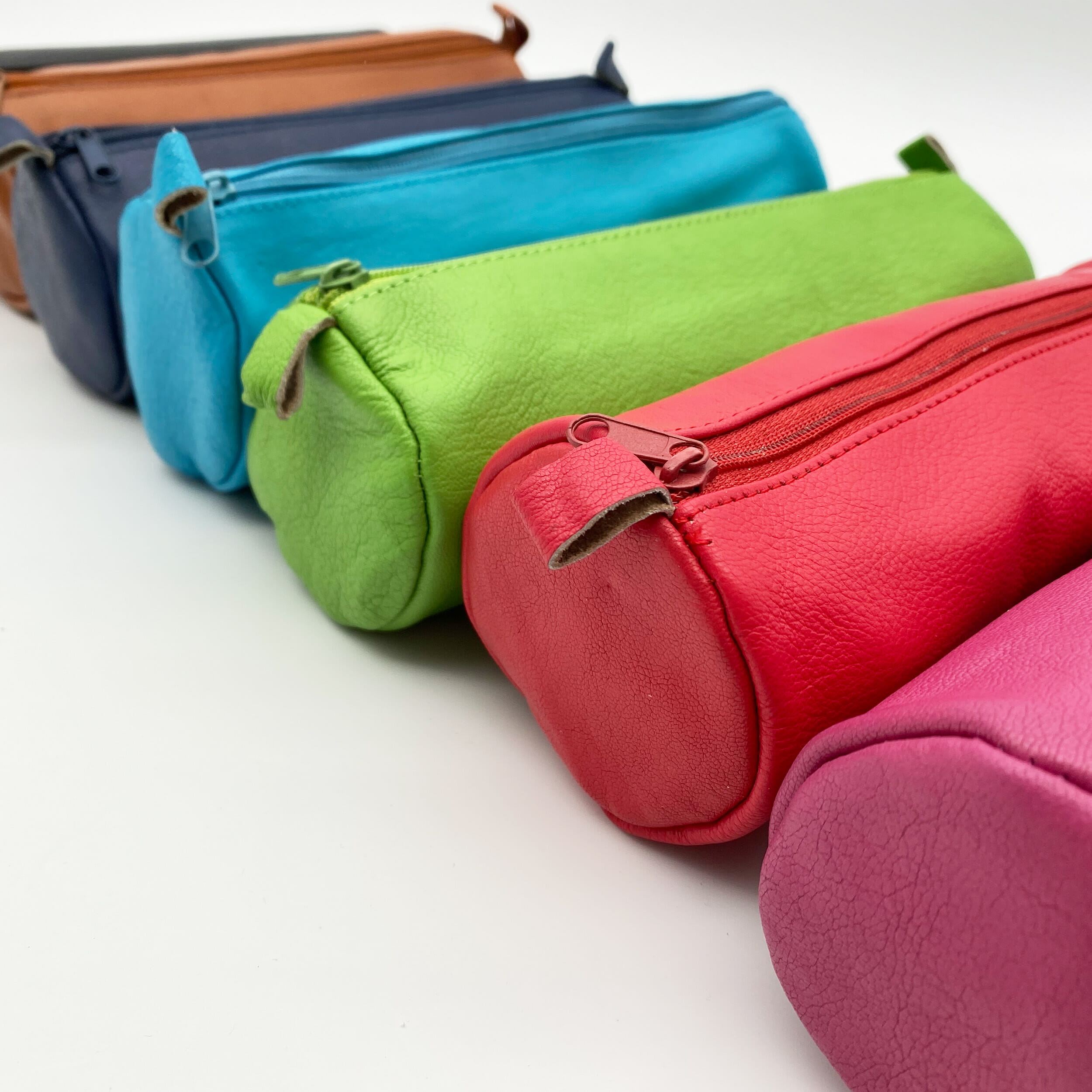 Jüscha Federmappe Alassio Leder Pink – Bild 6