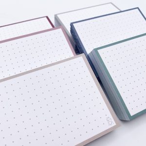 Natural Colour Pack: Set mit 300 Leitner Flashcards Dotted Karteikarten A7