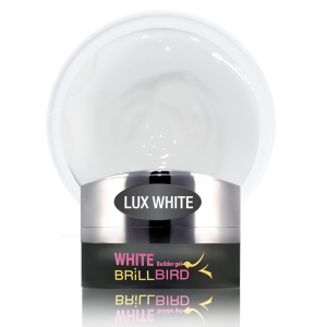 Lux White Builder Gel – Strahlendes, hochviskoses Weiß