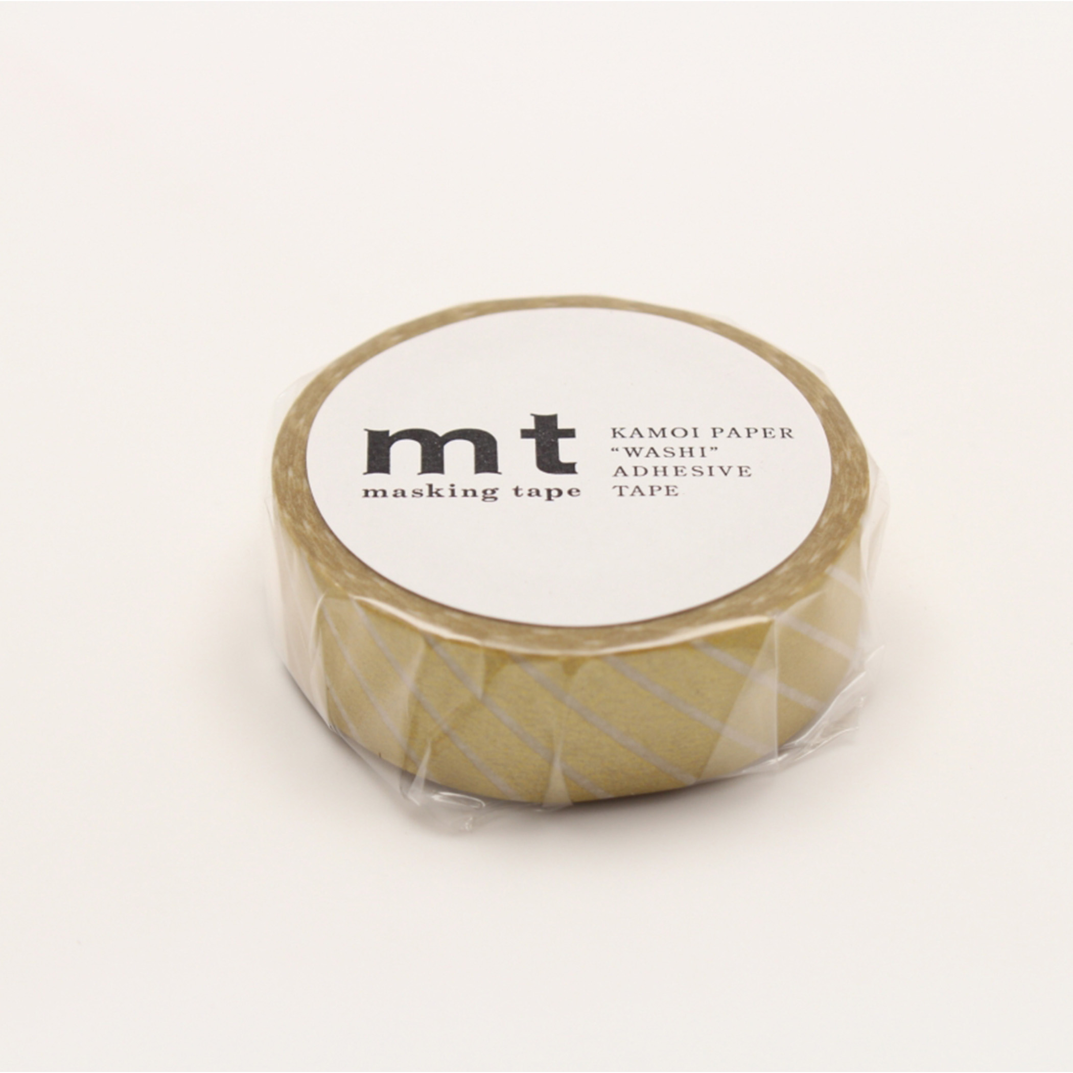 mt Washi Tape Schmale Streifen Gold – Bild 2