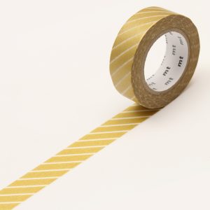 mt Washi Tape Schmale Streifen Gold