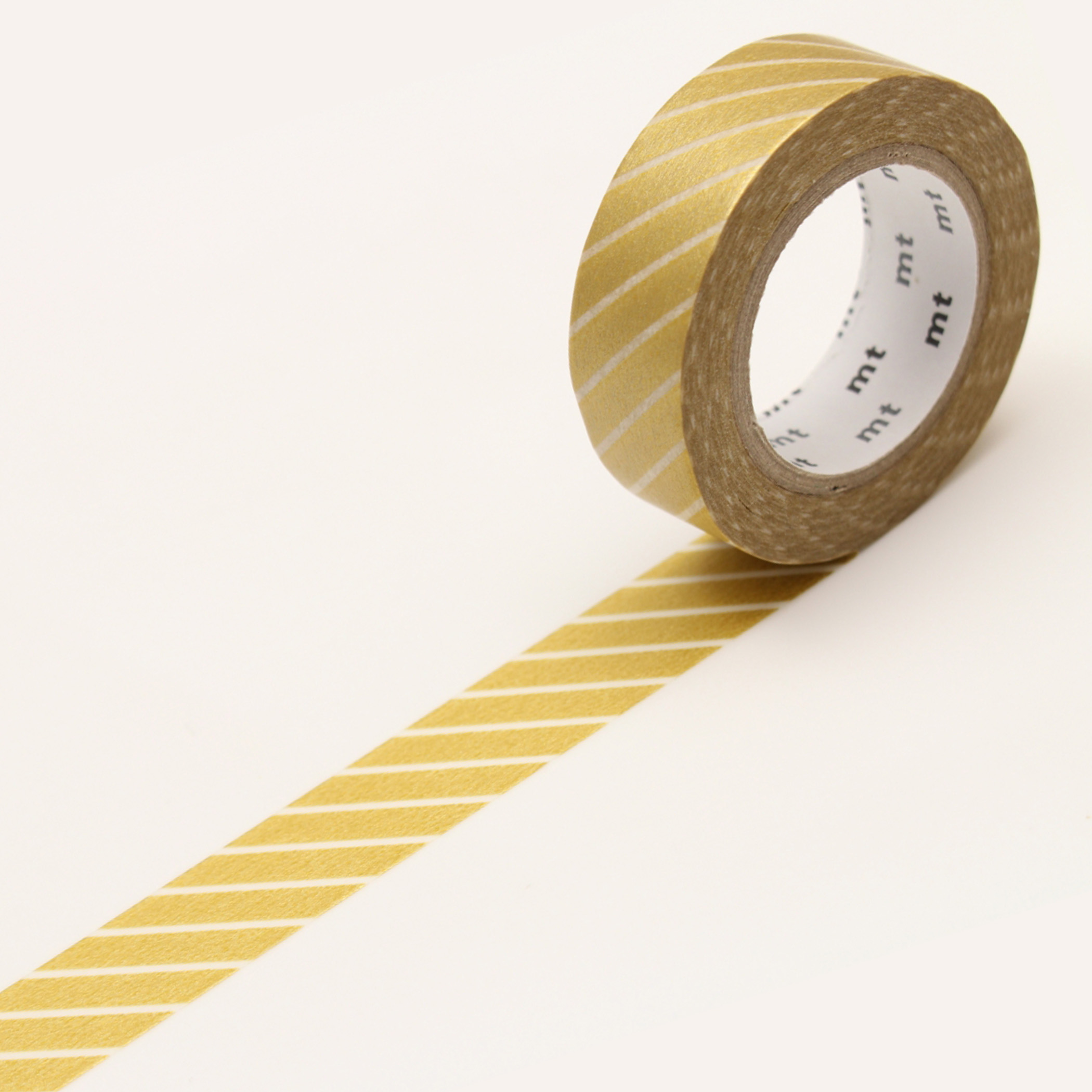mt Washi Tape Schmale Streifen Gold