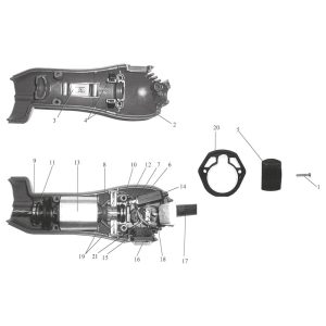 Motor für Cuty und Dogli 1400-10