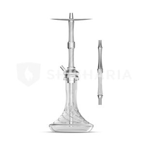 NZ Shisha – Butterfly – Silber / Weiß / Grau