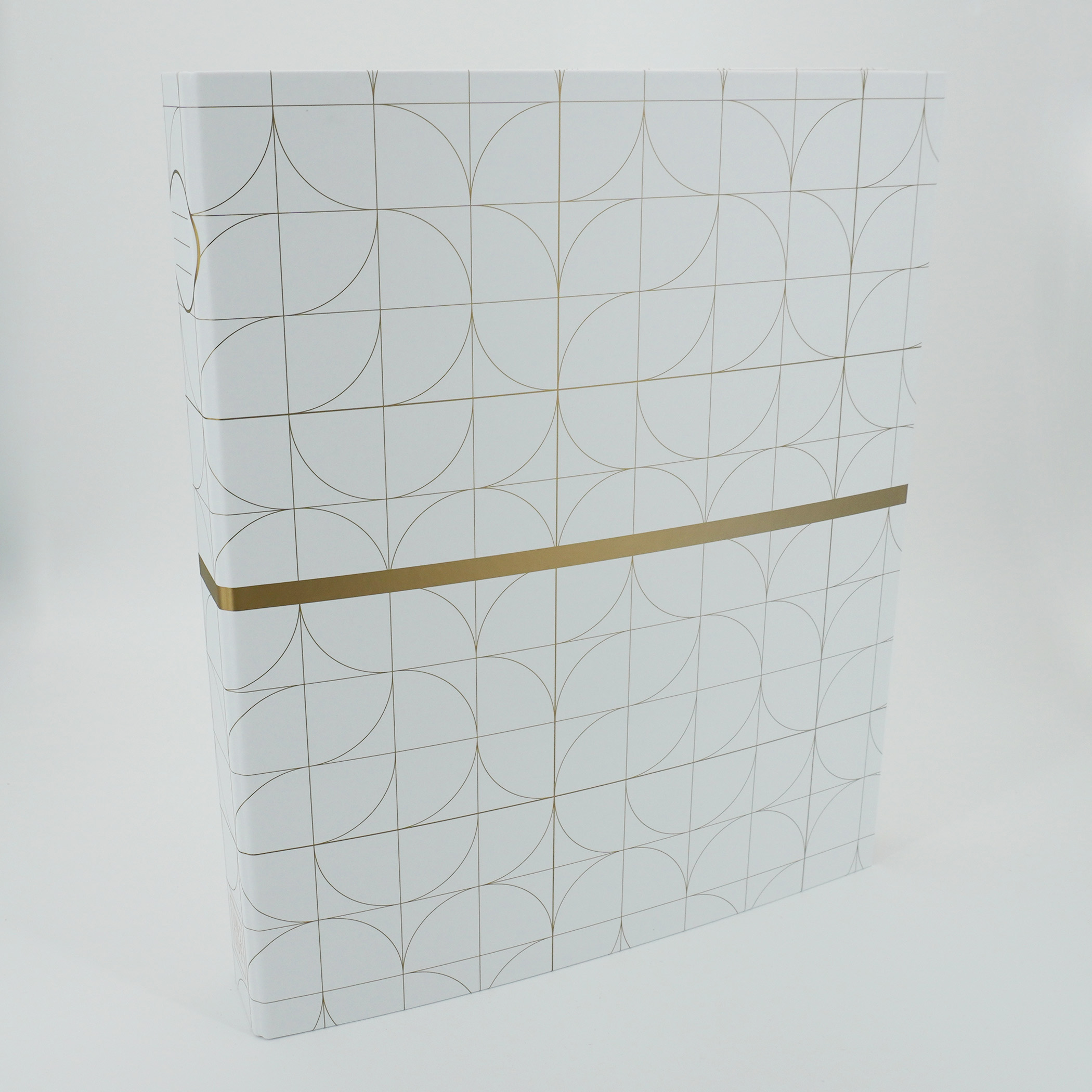 ANCOR Ringbuchordner Rückenbreite 4cm Weiße Kreise – Bild 5