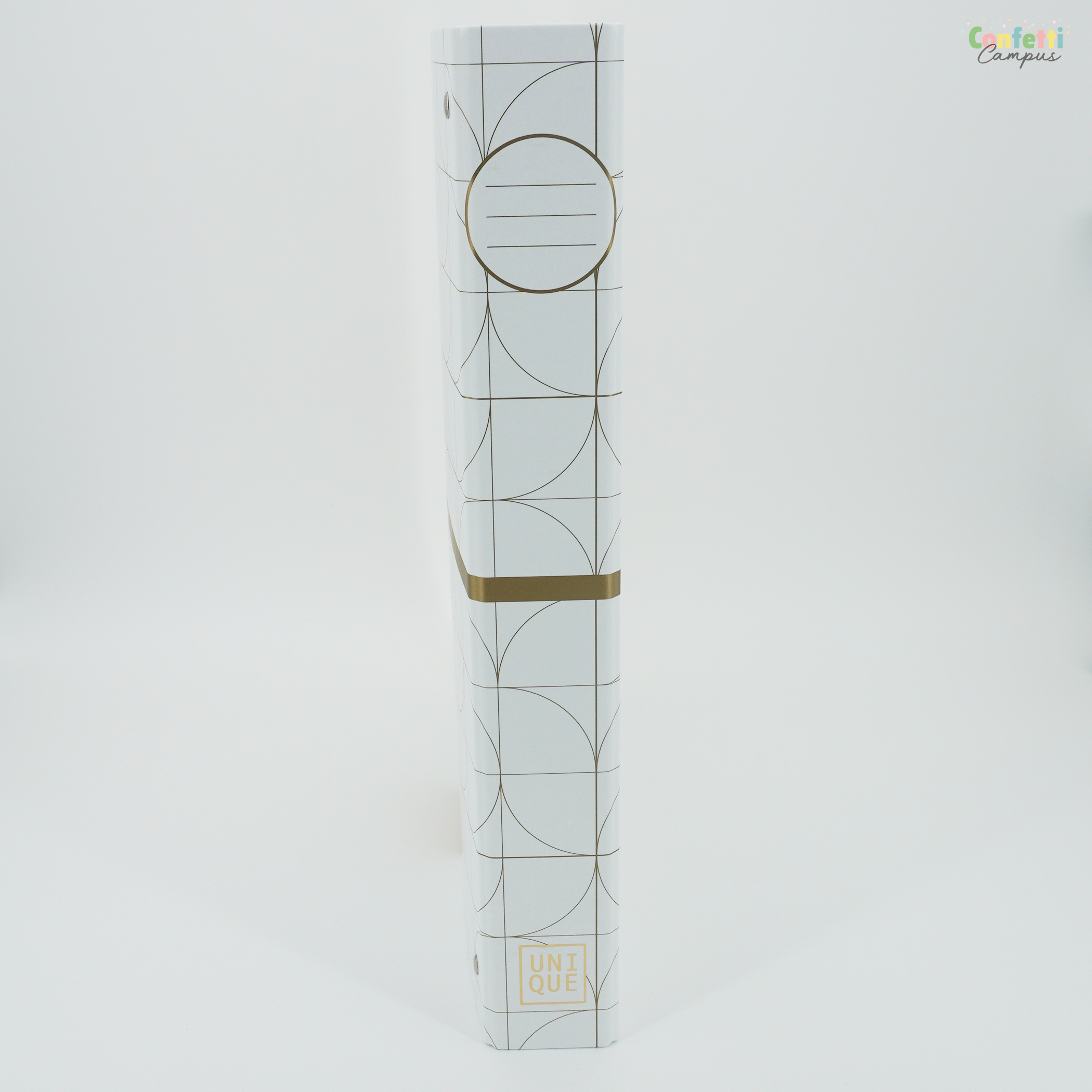 ANCOR Ringbuchordner Rückenbreite 4cm Weiße Kreise – Bild 4