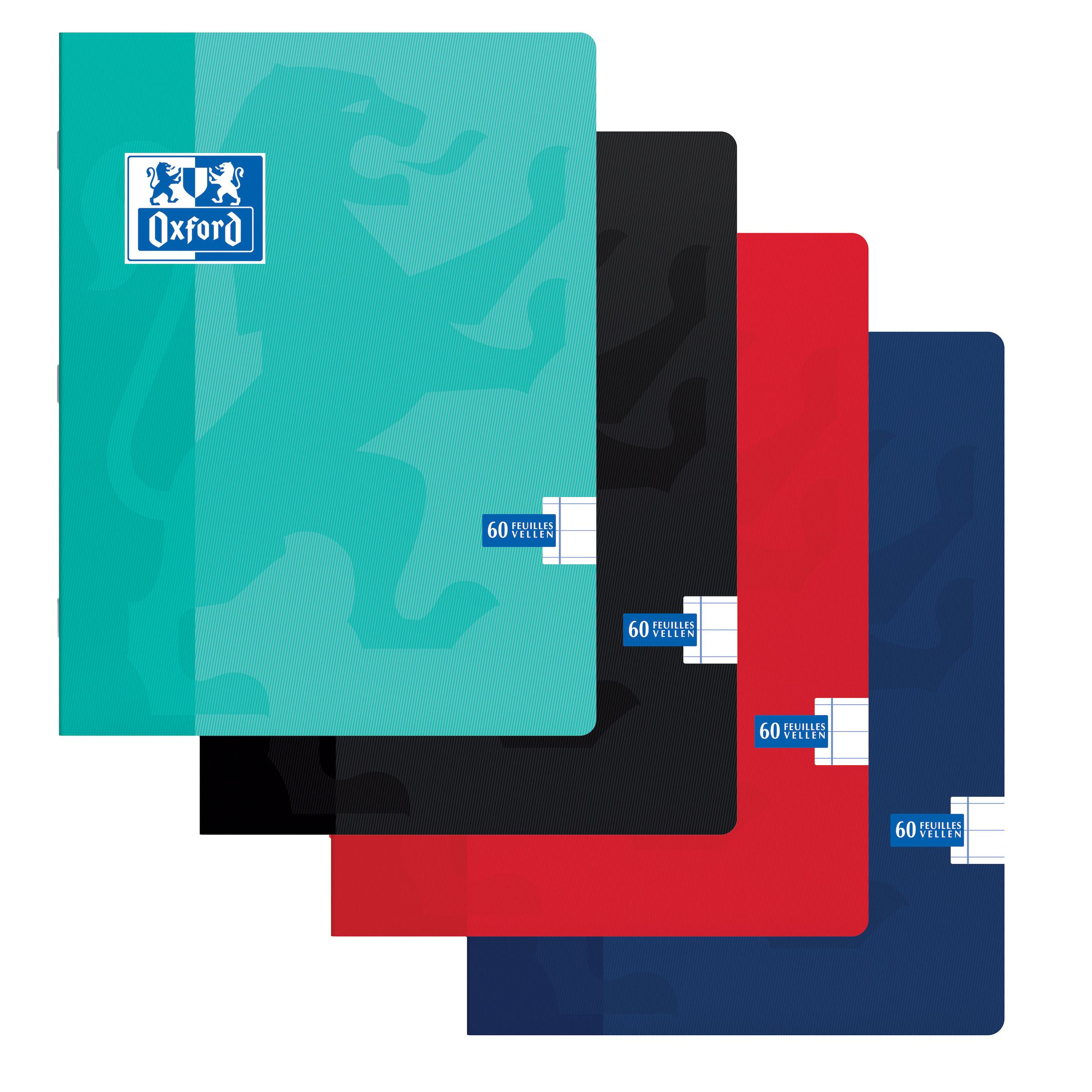 OXFORD Schulheft A5 liniert Schwarz – Bild 2