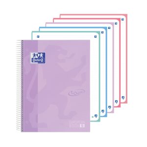 OXFORD EUROPEAN BOOK 5 Collegeblock mit Rand für 5 Fächer Dotted Flieder