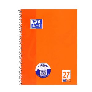 Oxford Collegeblock Liniert Lineatur 27 A4 Orange