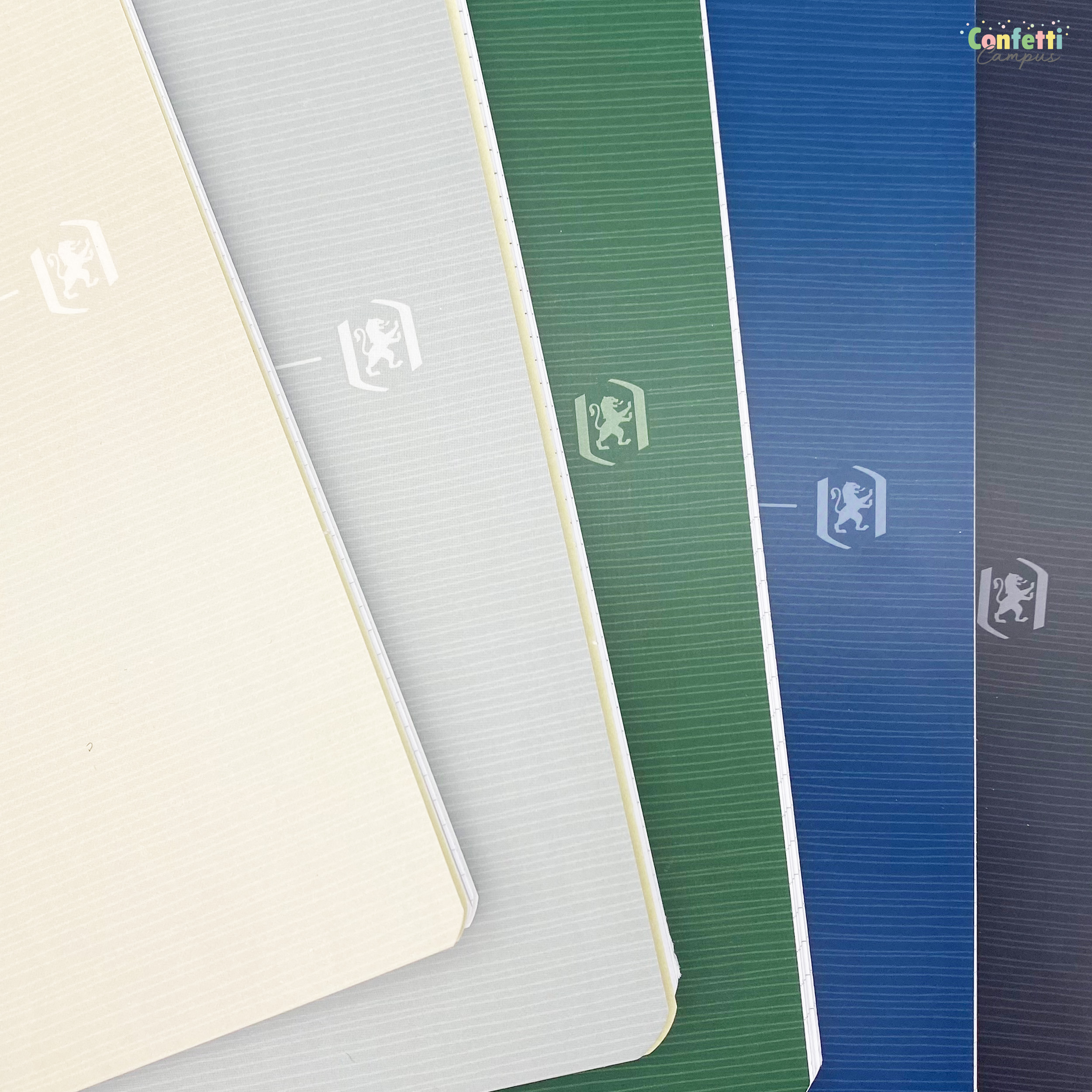 OXFORD Origins Premium Collegeblock A4 Liniert Grau – Bild 6