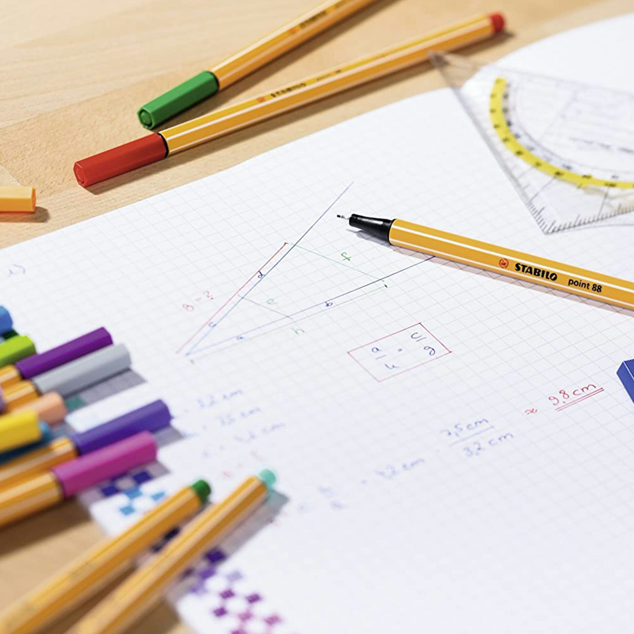 STABILO point 88 Fineliner Einzelstift mittelgrau – Bild 7