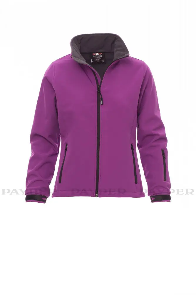 Payper Damen Softshelljacke SUNNY Violett – Bild 6