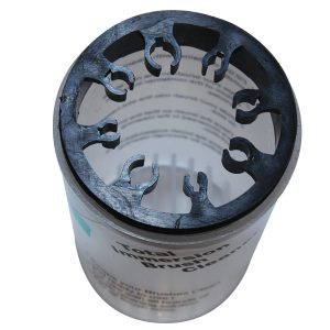 Pinselhalter zur befüllung mit Reinigungsflüssigkeit